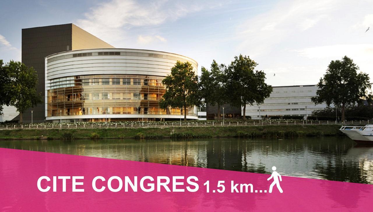 Duplex Bali Hyper Centre Leilighet Nantes Eksteriør bilde